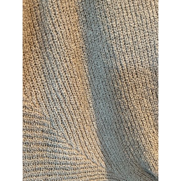 Twist Front Knit Tank Top By Fate In Light Beige Size L Womens Sleeveless V-Neck - Picture 5 of 7